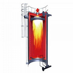 YY(Q)L type vertical fuel(gas) organic heat carrier boiler