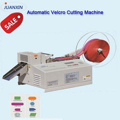 Automatic velcro tape cutting machine