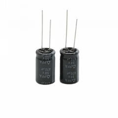 SAMYOUNG 135°C automotive grade aluminum electrolytic capacitor