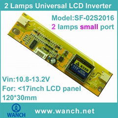 2 Lamps Small Port Inverter For LCD Panel SF-02S201