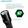 Imalent  DM70  LED flashlight 4500lumens  4