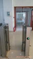 RS485  stainless steel sliding barrier flap  turnstile  3