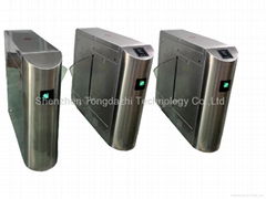 Bidirectional Flap Barrier Gate RFID Turnstile for museum  airport