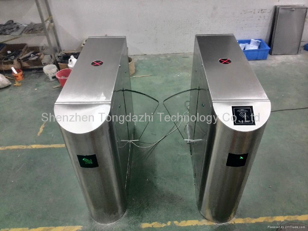 Bidirectional Flap Barrier Gate RFID Turnstile for museum  airport 3