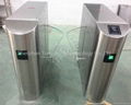 Bidirectional Flap Barrier Gate RFID Turnstile for museum  airport 4