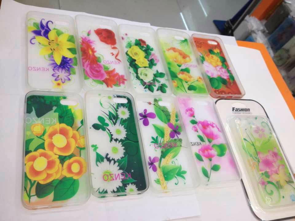 High quality Colorful Flower Phone Cover Case 2