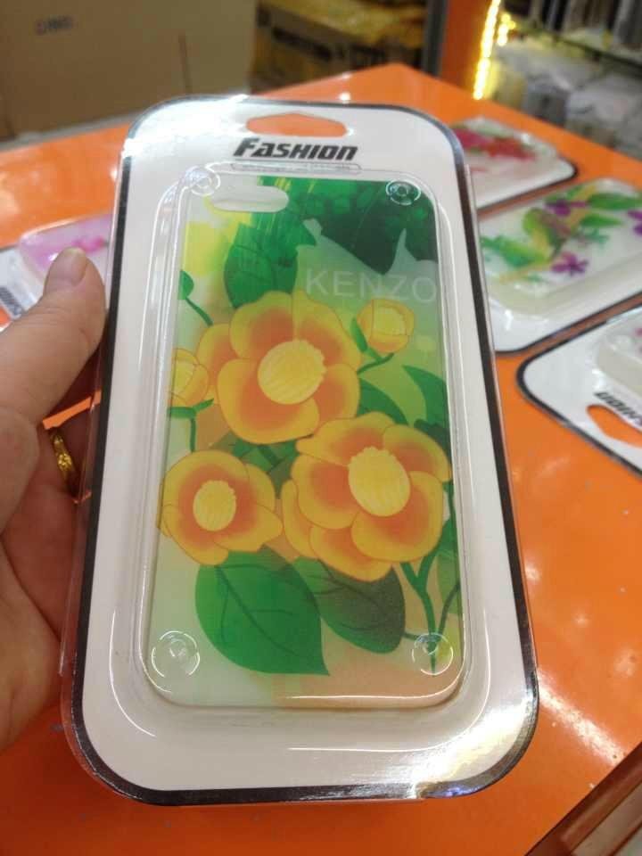 High quality Colorful Flower Phone Cover Case 5