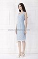 Lace Pleated Fitted Fashion Lady's Dress 4