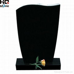 Simple Shanxi Black Granite Monuments