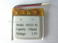 3.7V  DF2671166  2300mAh Li-Polymer Battery 1