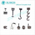 dental orthodontic crimpable hook 