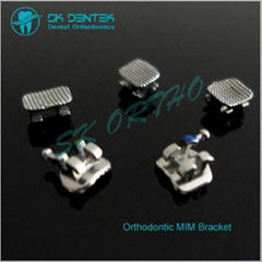 Orthodontic Metal Bracket MIM ortho brace Bondable Brace