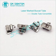 Orthodontic Convertible Buccal Tube Double Tube