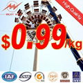 15-50 m High Mast Lighting Pole