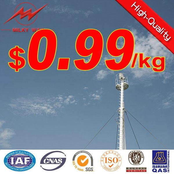 220kv Single Circuit Transmission Line Lattice Tower 3