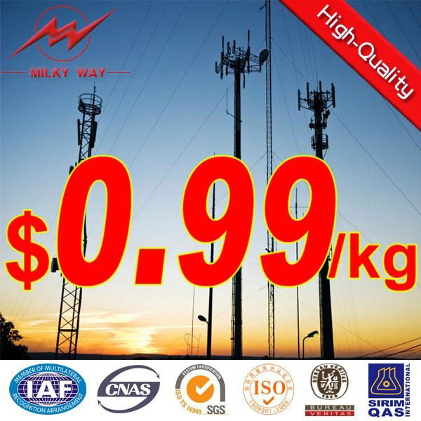 220kv Single Circuit Transmission Line Lattice Tower 4