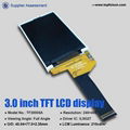 3.0inch sunlight readable lcd display with 240*320 3