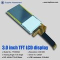 3.0inch sunlight readable lcd display with 240*320 4