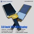 3.0inch sunlight readable lcd display with 240*320 5