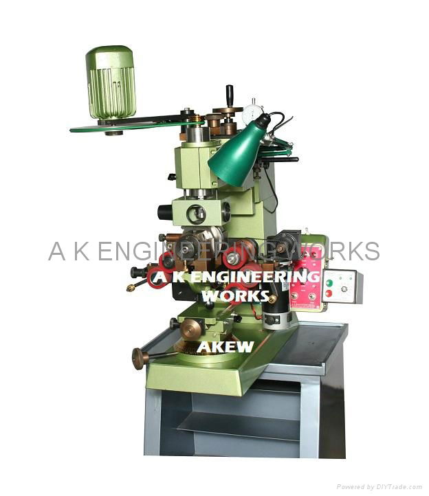 SINGLE HEAD VERTICAL CHAIN DIAMOND CUT DECORATING FACETING MACHINE