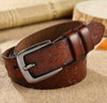 Men's leather belt 4