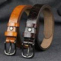 Men's leather belt 3