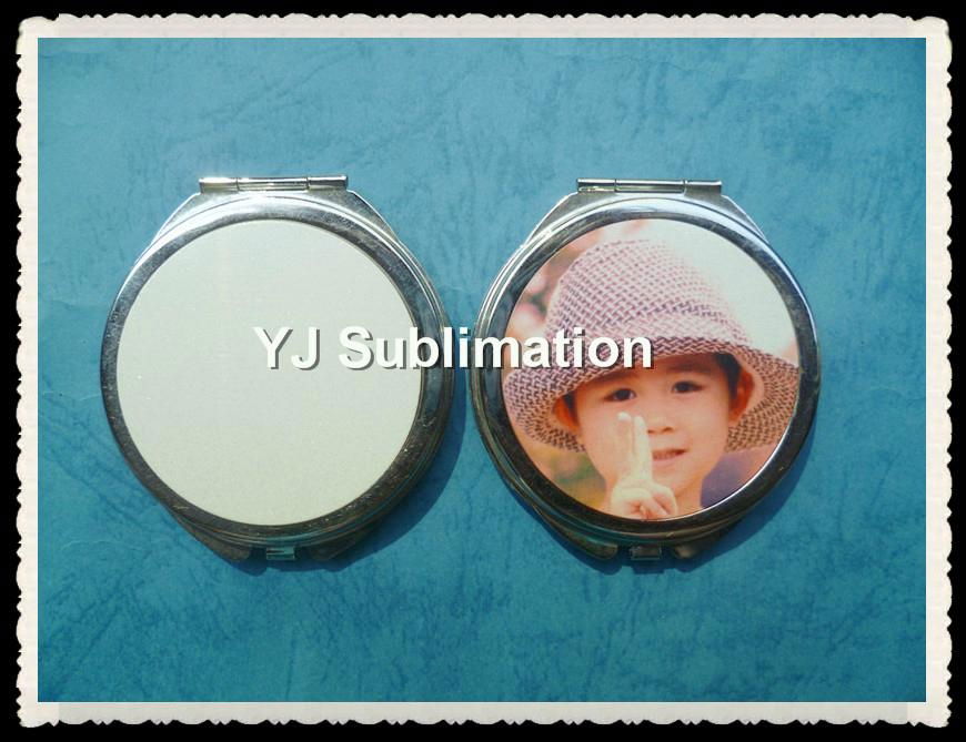 sublimation compact mirror