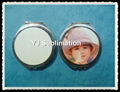 sublimation compact mirror