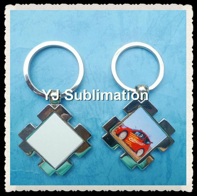 DIY Sublimation Key Ring Chians, Heat Print with Your Own Picture 2