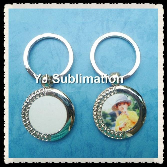 DIY Sublimation Key Ring Chians, Heat Print with Your Own Picture 4