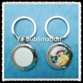 DIY Sublimation Key Ring Chians, Heat Print with Your Own Picture 4