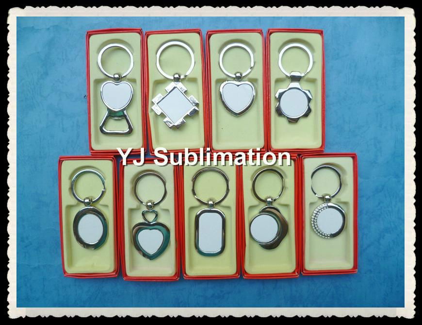 DIY Sublimation Key Ring Chians, Heat Print with Your Own Picture 5