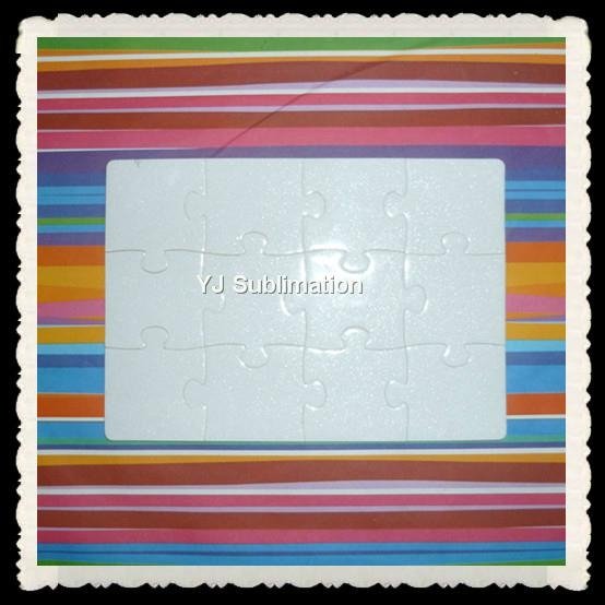  A4 White Blank Sublimation Puzzle
