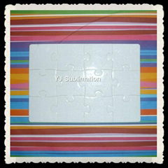  A4 White Blank Sublimation Puzzle