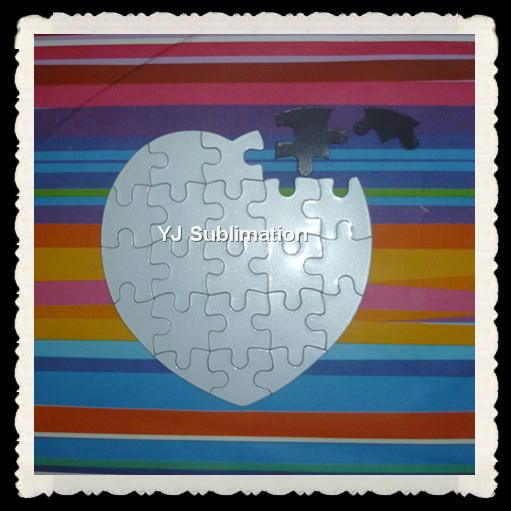 sublimation Magnetism Puzzle different shapes and colors