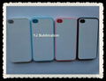 sublimation rubber phone case 2