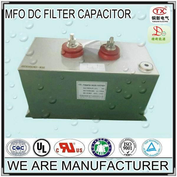 2014 Hot Sale  Self-healing and Shipment Timely  MFO DC FILTER CAPACITOR