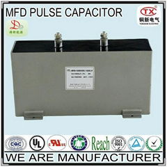 2014 Best Seller Good self-healing and Long Lifetime MFD DC PULSE CAPACITOR