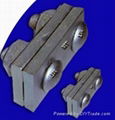 3 bolt guy double groove clamp 5