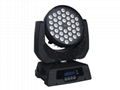 36*10W LED  moving head WASH(4 IN 1 ZOOM)  1