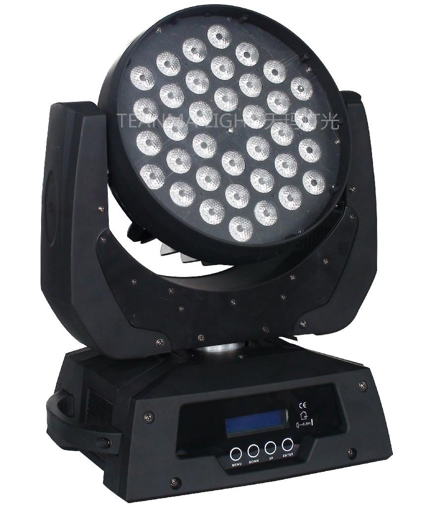 36*10W LED  moving head WASH(4 IN 1 ZOOM)  2