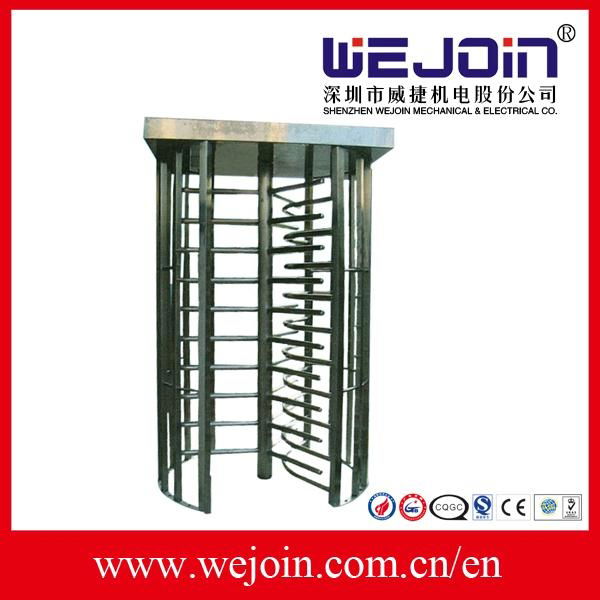 Stainless steel full height turnstile for access control  3