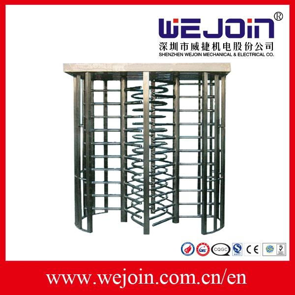 Stainless steel full height turnstile for access control  4