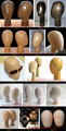 Wooden mannequin head, Male head model for glasses display 5