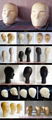 Wooden mannequin head, Male head model for glasses display 4