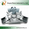 Custom injection plastic pipe fitting