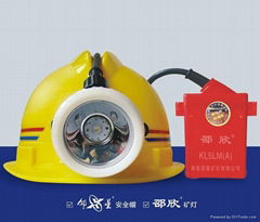 electrician helmet and safety lamp and light