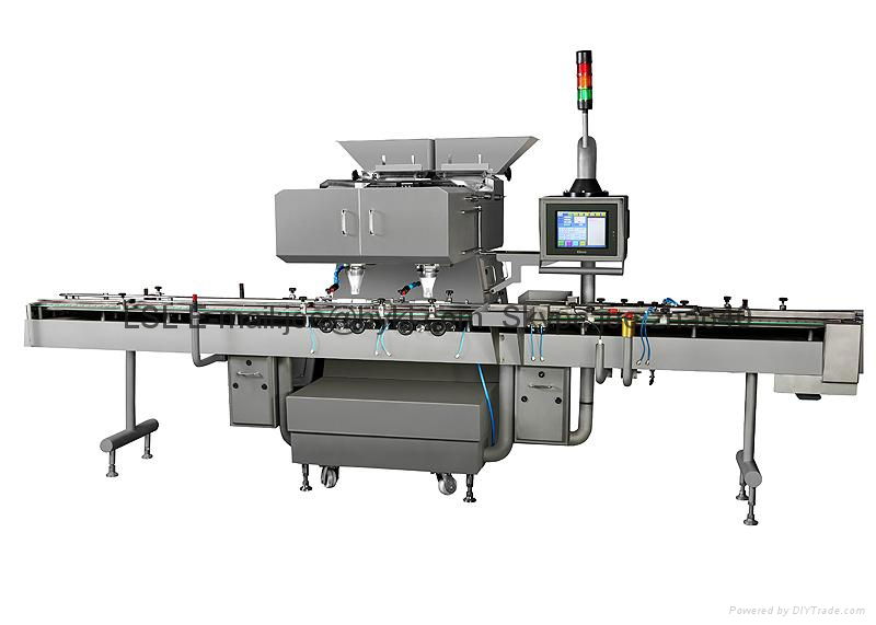 Tablets&capsules counting and filling machine