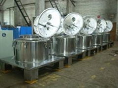 plate type direct upper discharing centrifuge