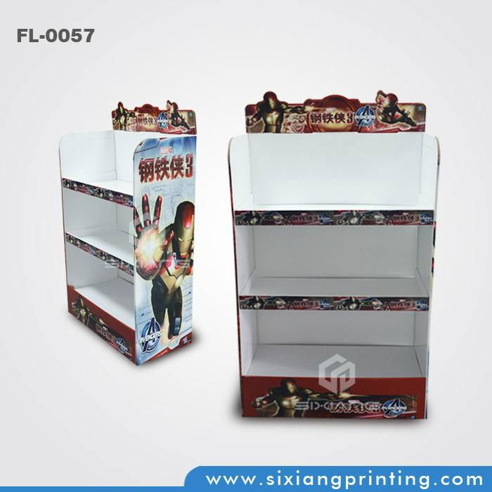 Color Printing OEM/ODM Custom Retail Store Clothing Cardboard Display for Shop C 3